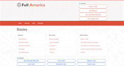 Desktop Screenshot of fullamerica.com